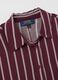 Camicia bordeaux a righe in viscosa_5
