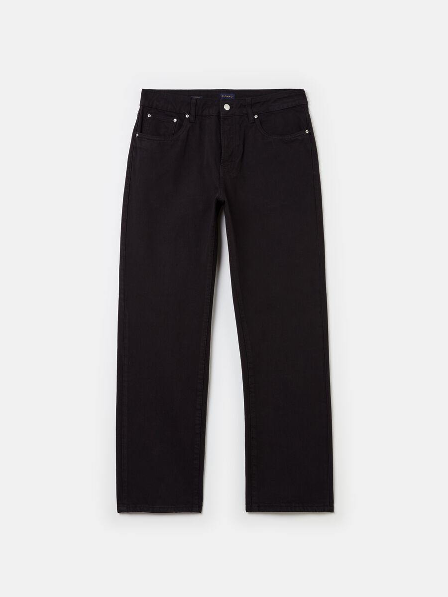 Straight-fit jeans in cotton twill_4