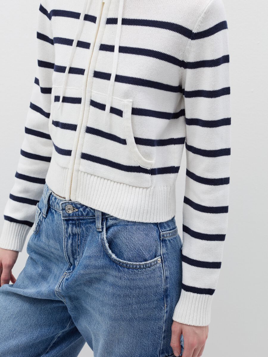 Full-zip cardigan with hood_2
