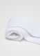 Set of long white cotton blend socks tripack_1