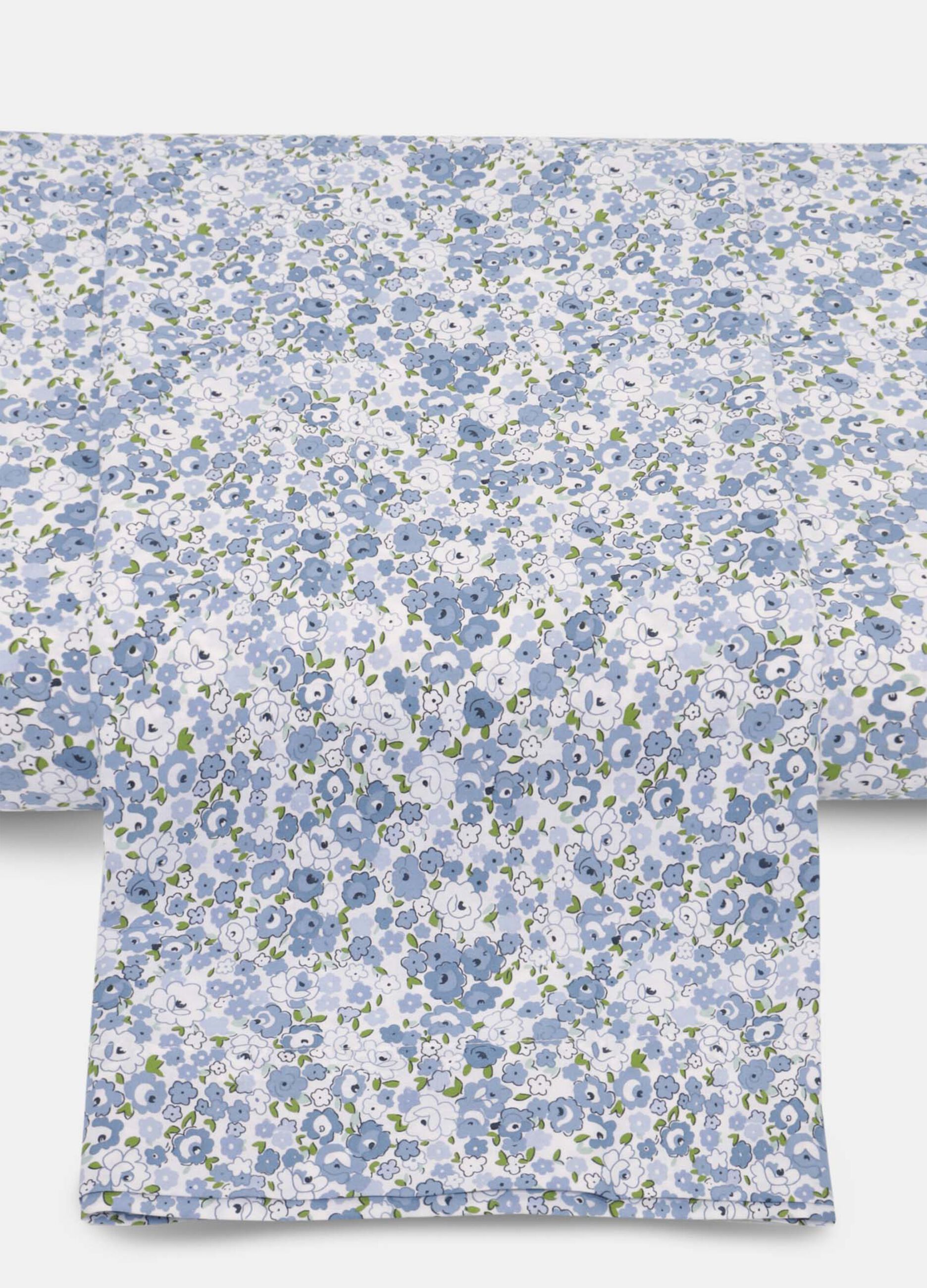 Floral double bed sheet in cotton