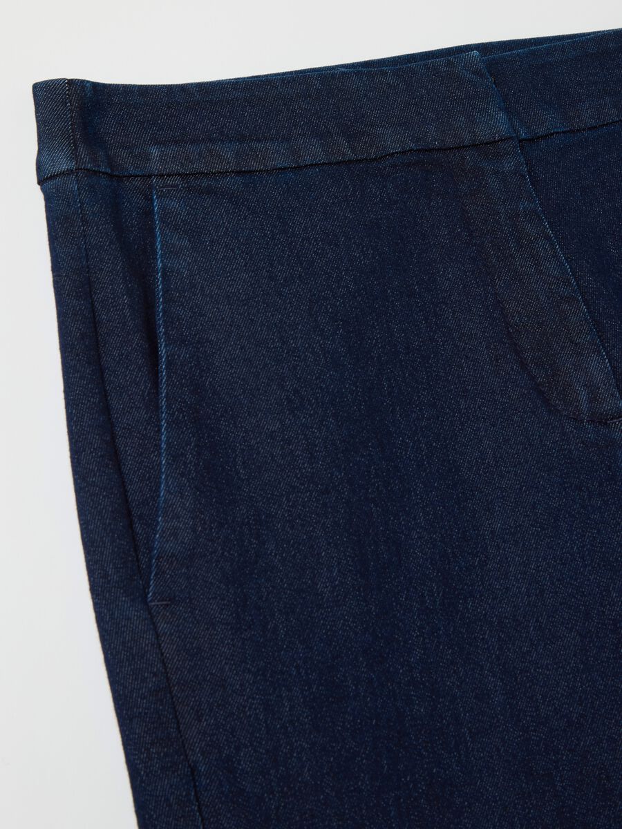 Cropped jeggings with splits_5