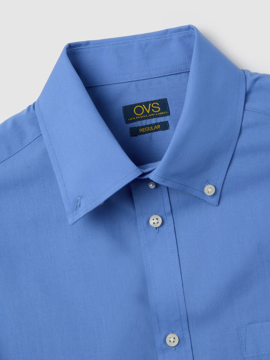 Blue regular fit shirt_1