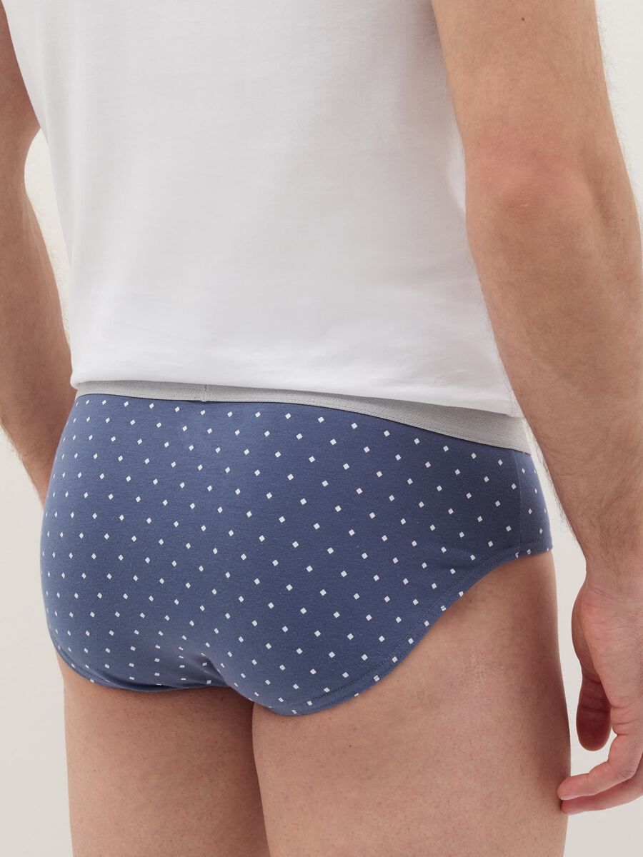 Patterned briefs in stretch cotton_3
