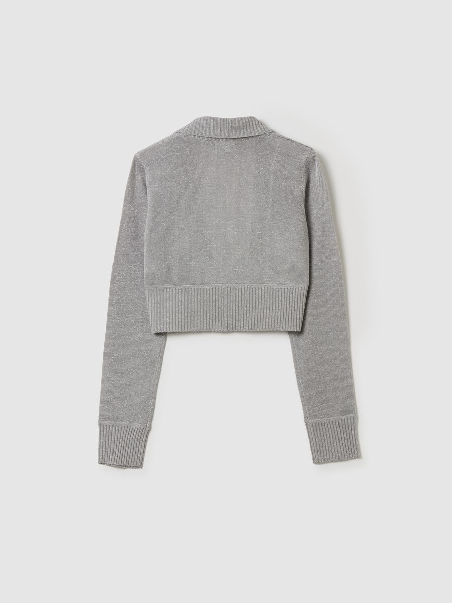 Edge to edge cardigan with shawl neck_4