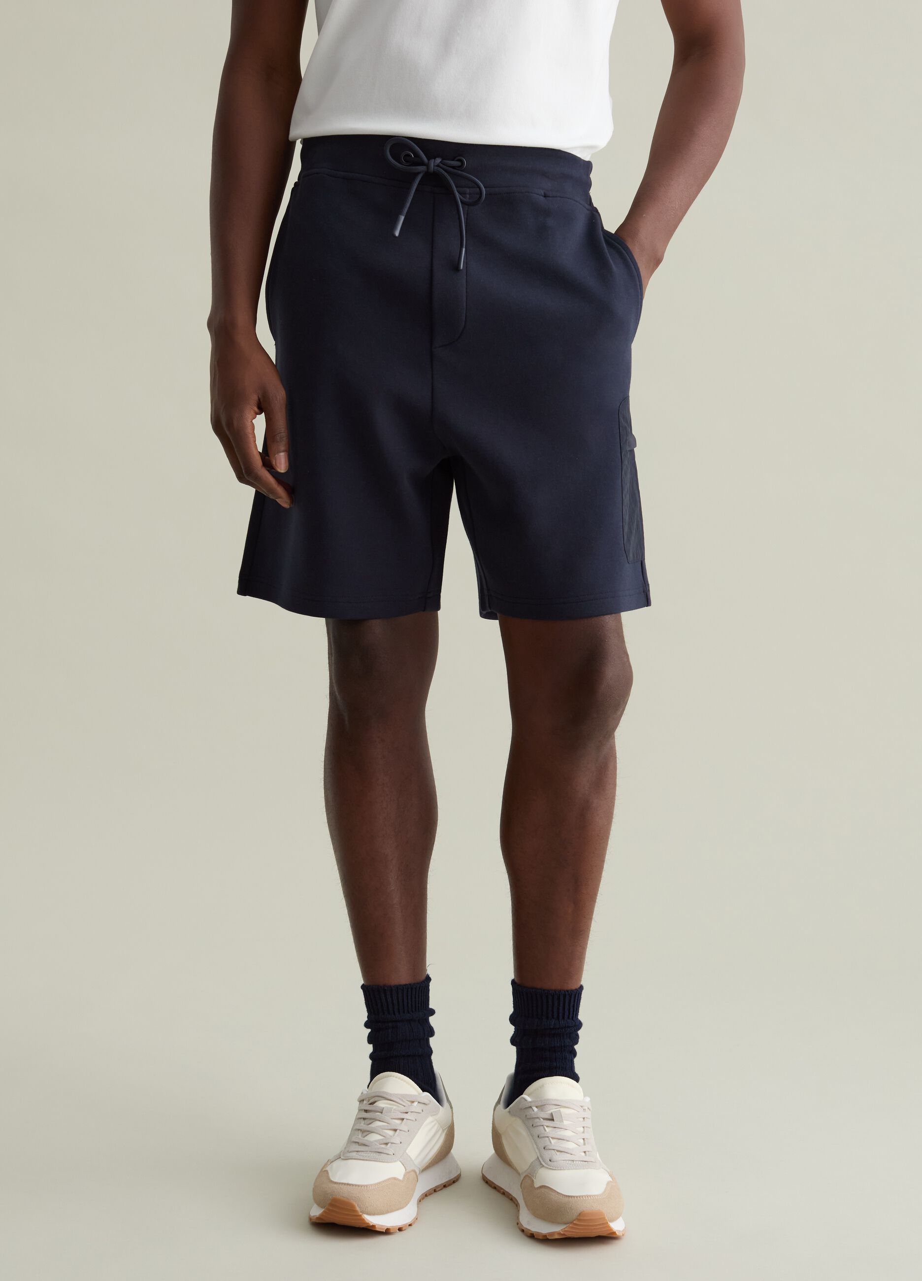 Bermuda jogger in tessuto tecnico