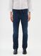 Blue slim fit denim trousers_1