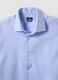 Light blue striped pure cotton shirt with classic collar, regular fit_6