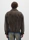 Brown Faux Leather Bomber Jacket_2