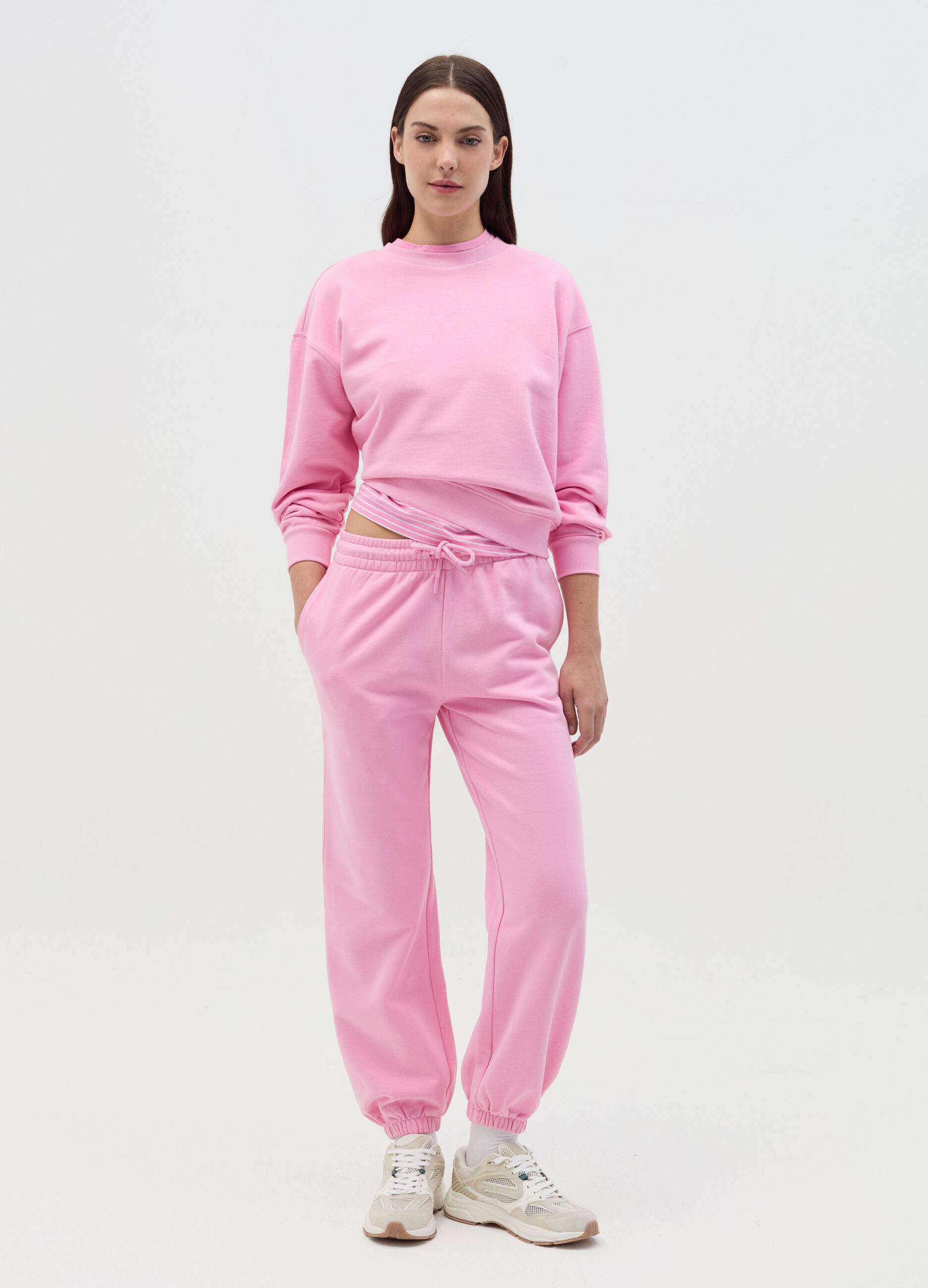 Joggers Essential in felpa con coulisse