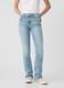 Flare-fit mini bootcut jeans with mid-rise waist_1