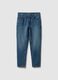 Blue Pure Cotton Regular Fit Jeans_4