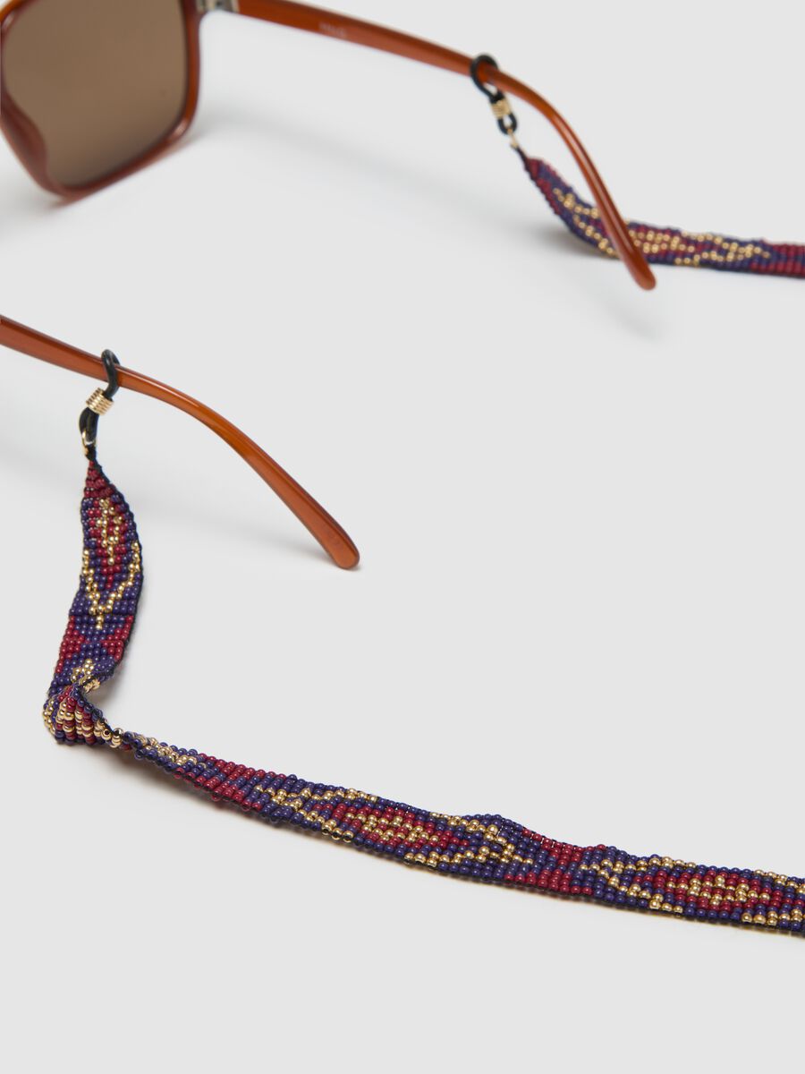 Women's multicolour beaded eyewear cord_1