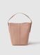 Pink bucket bag with gold details_1