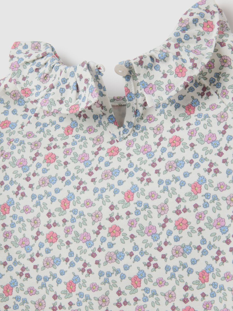 Girl's Regular Fit Multicolour Cotton Blouse_3