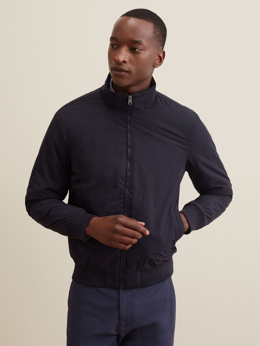Bomber full-zip a collo alto_3