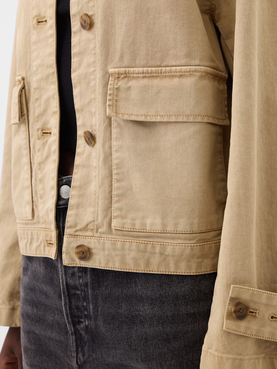 Utility shacket in cotton_3