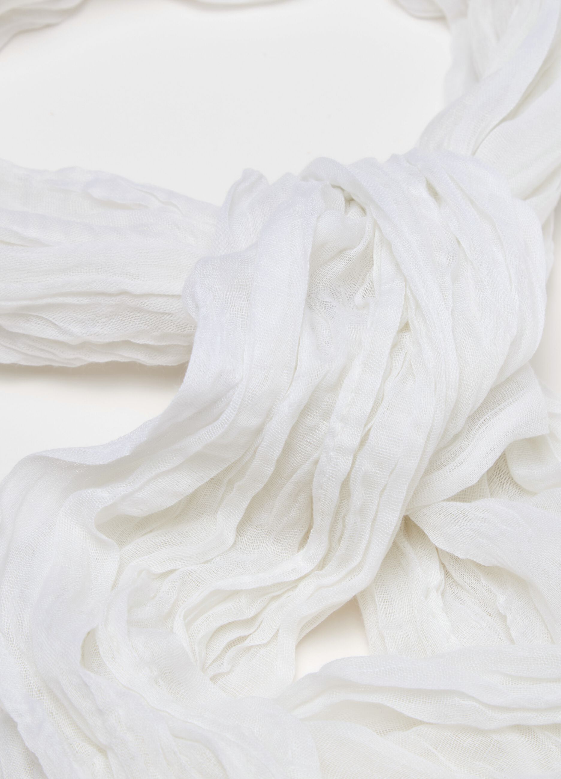 Pashmina effetto crinkle