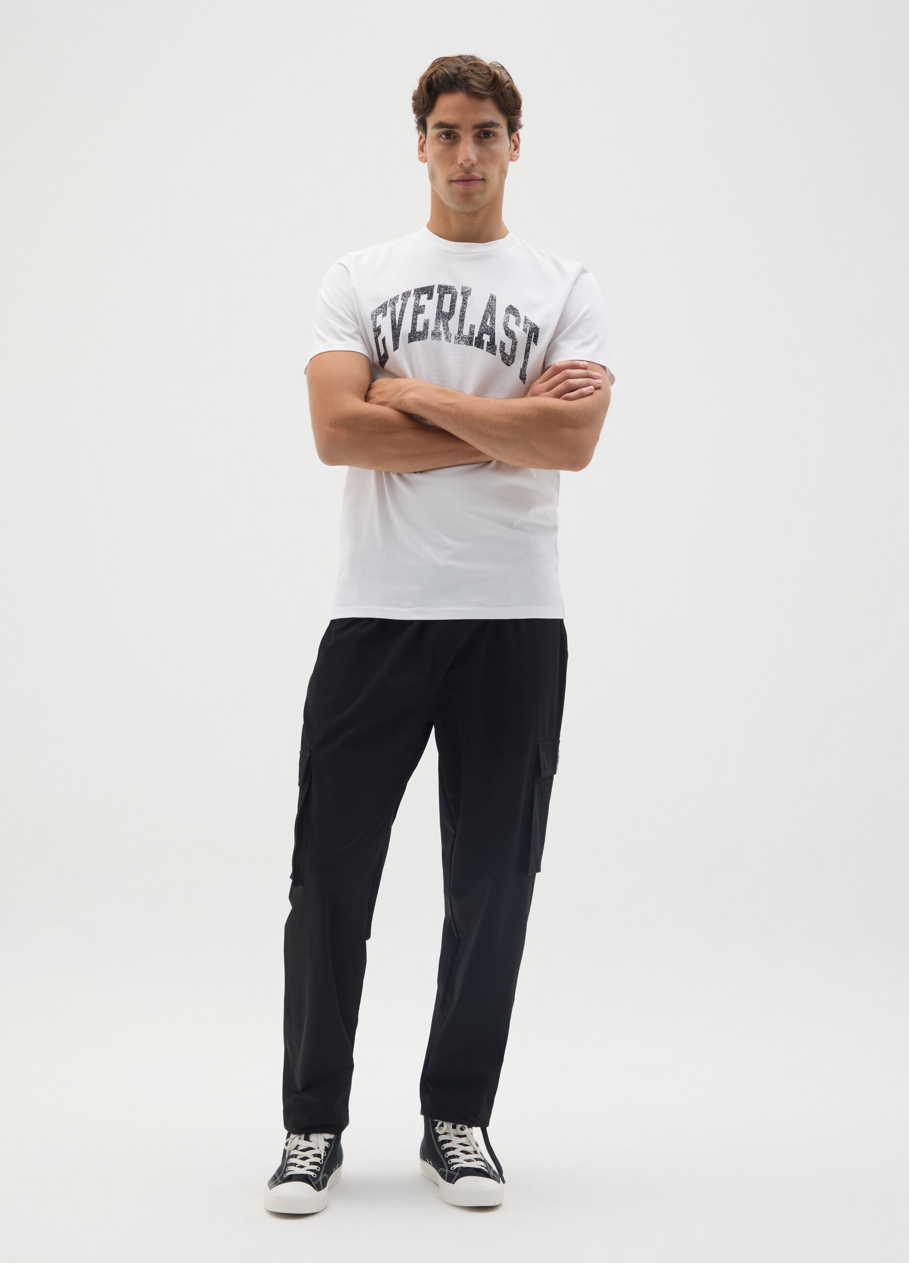 White pure cotton T-shirt