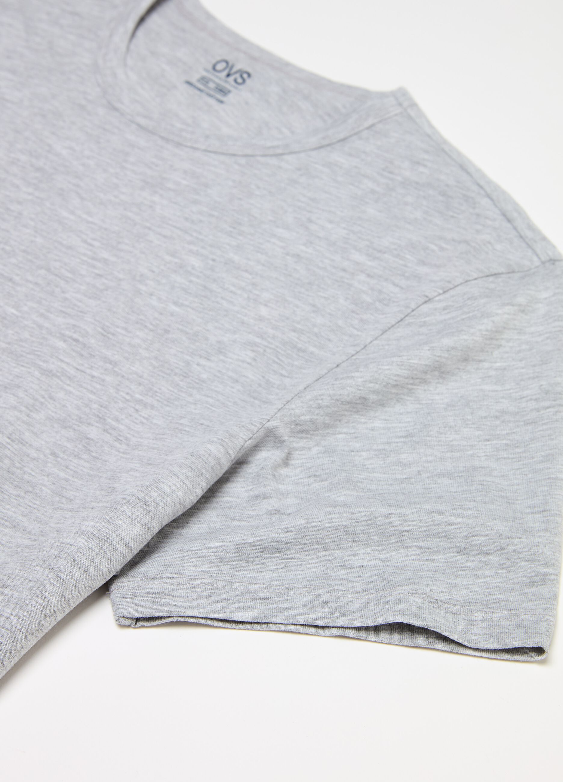 Bipack t-shirt intime girocollo in jersey