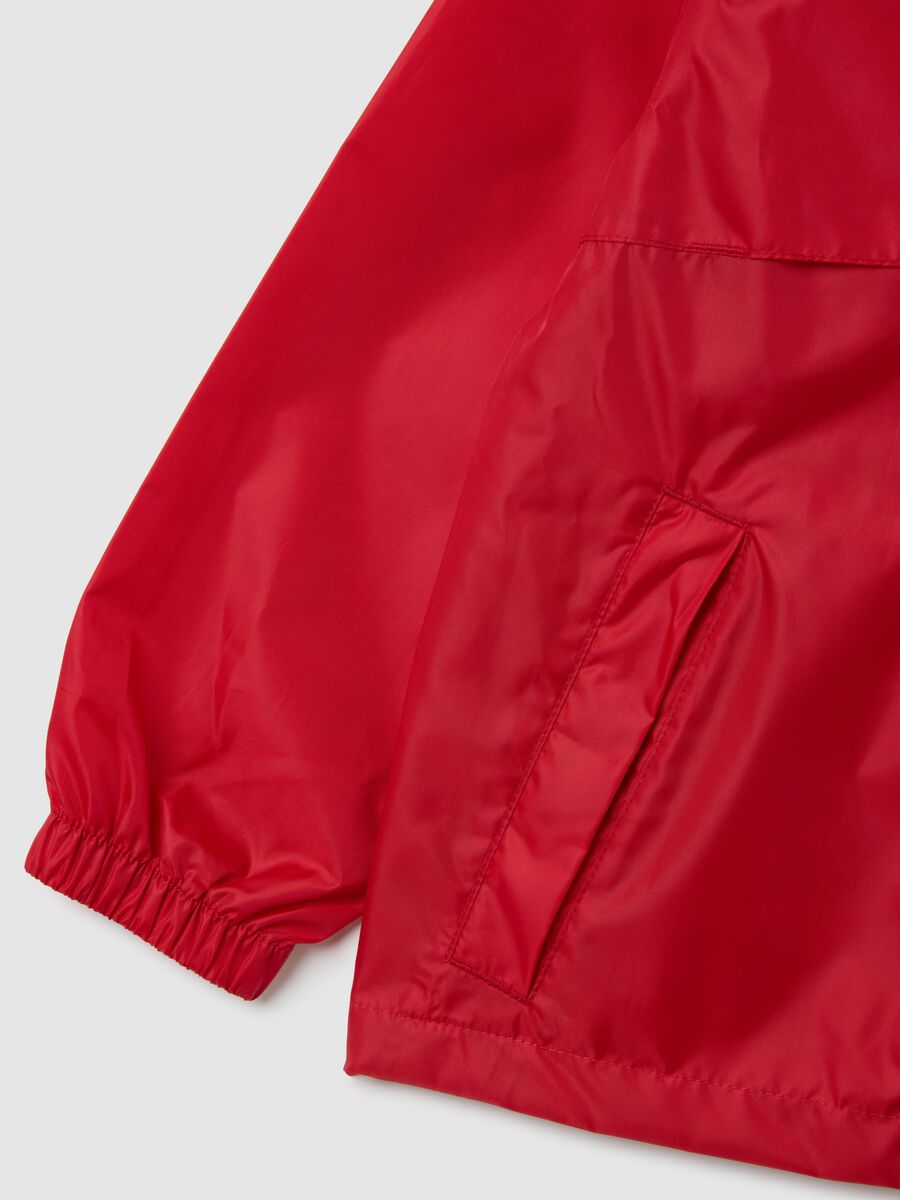 Giacca da ragazzo in rosso regular fit_7