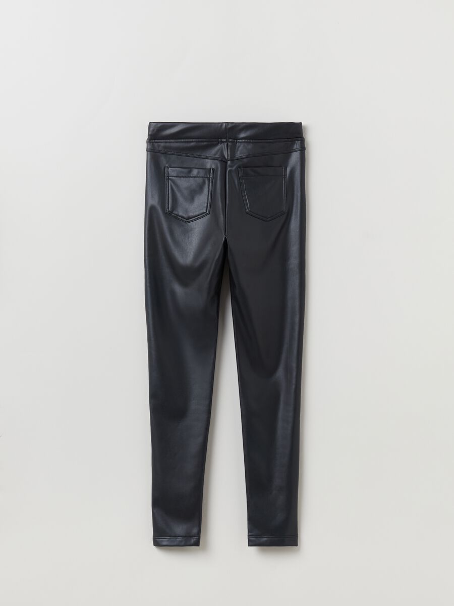Treggings effetto lucido_1