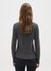 Grey pure cotton regular fit T-shirt_2
