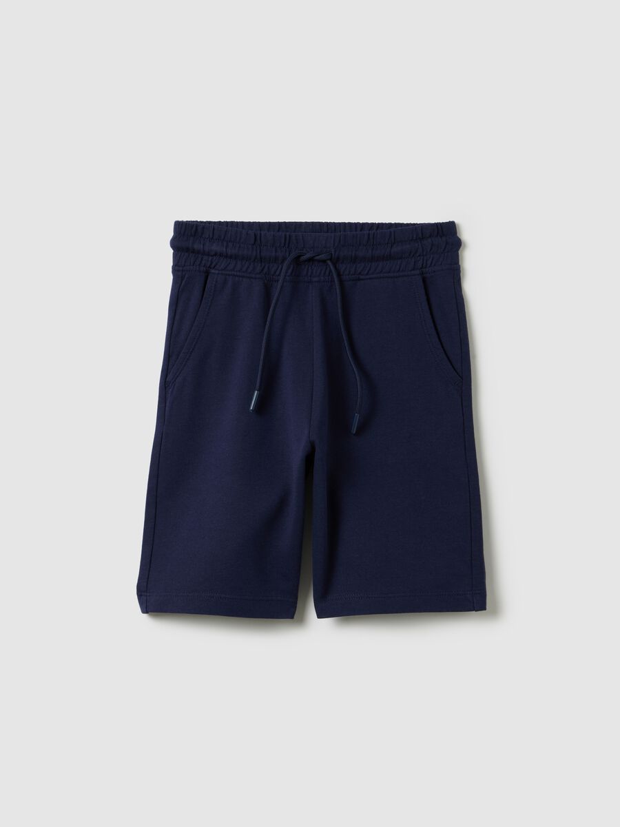 OVS Kids Organic Cotton Blue Shorts_0