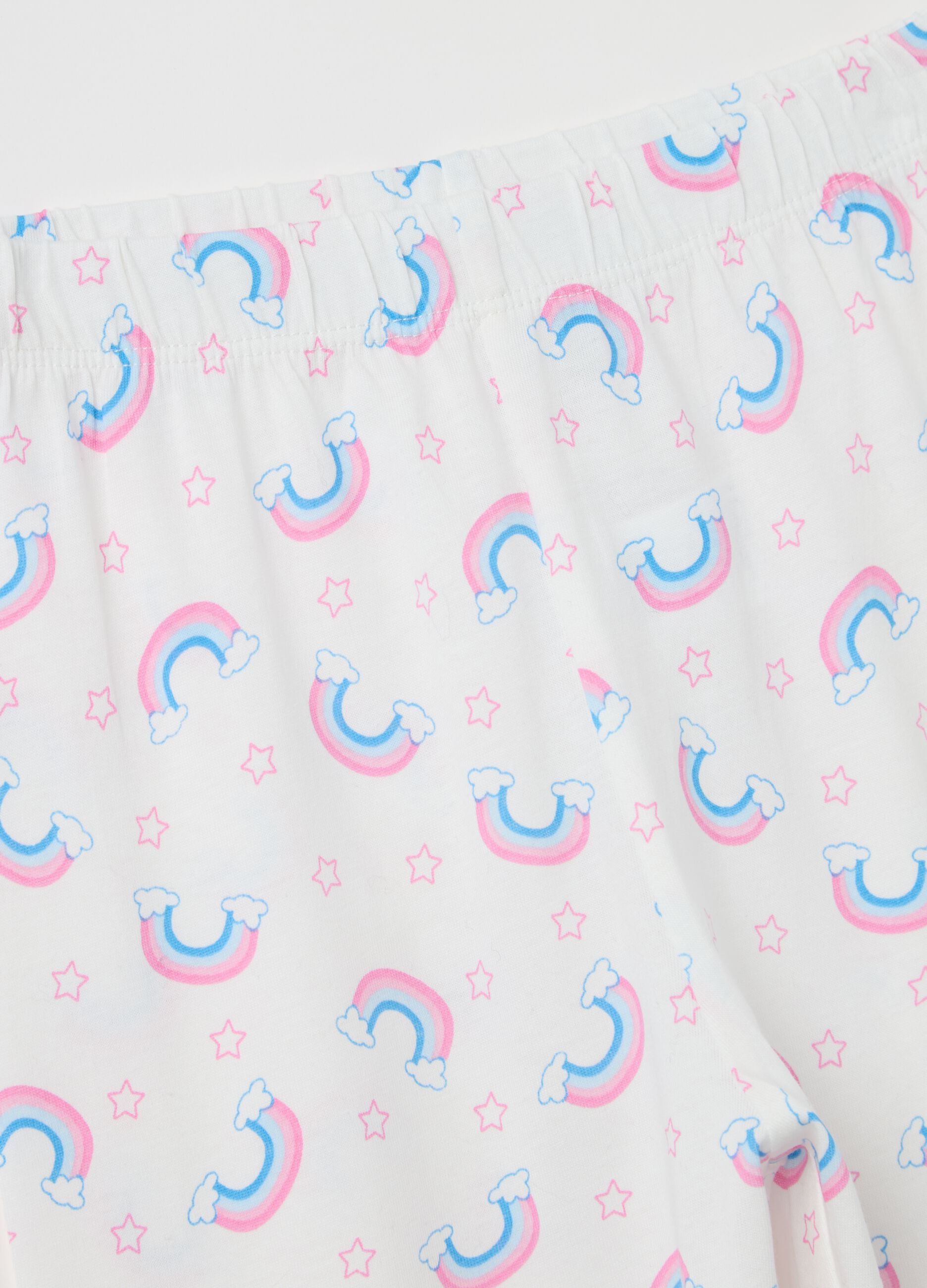 Long pyjamas with unicorn print