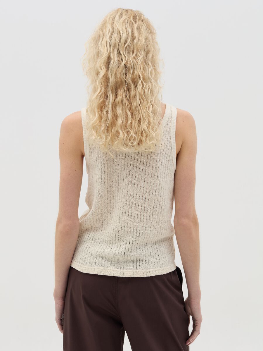 Tank top with striped motif_3