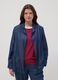 Blue regular fit lyocell blazer_3