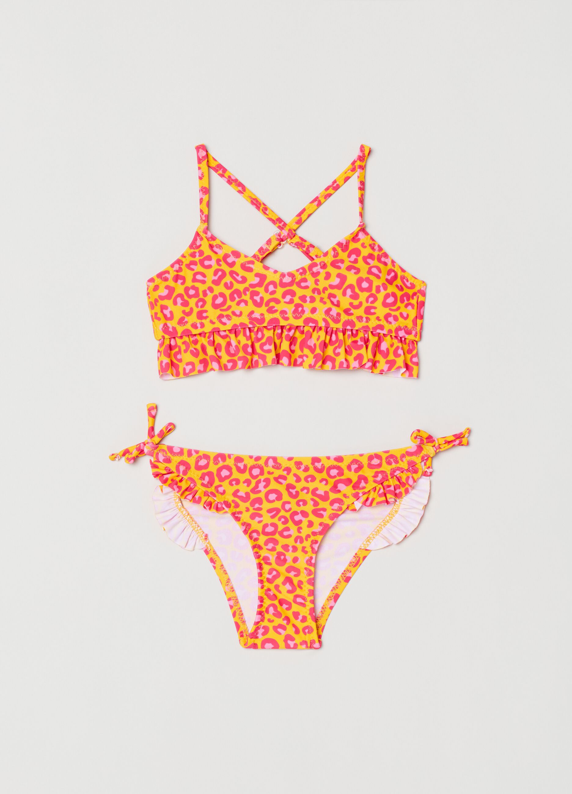 Bikini con stampa animalier_0