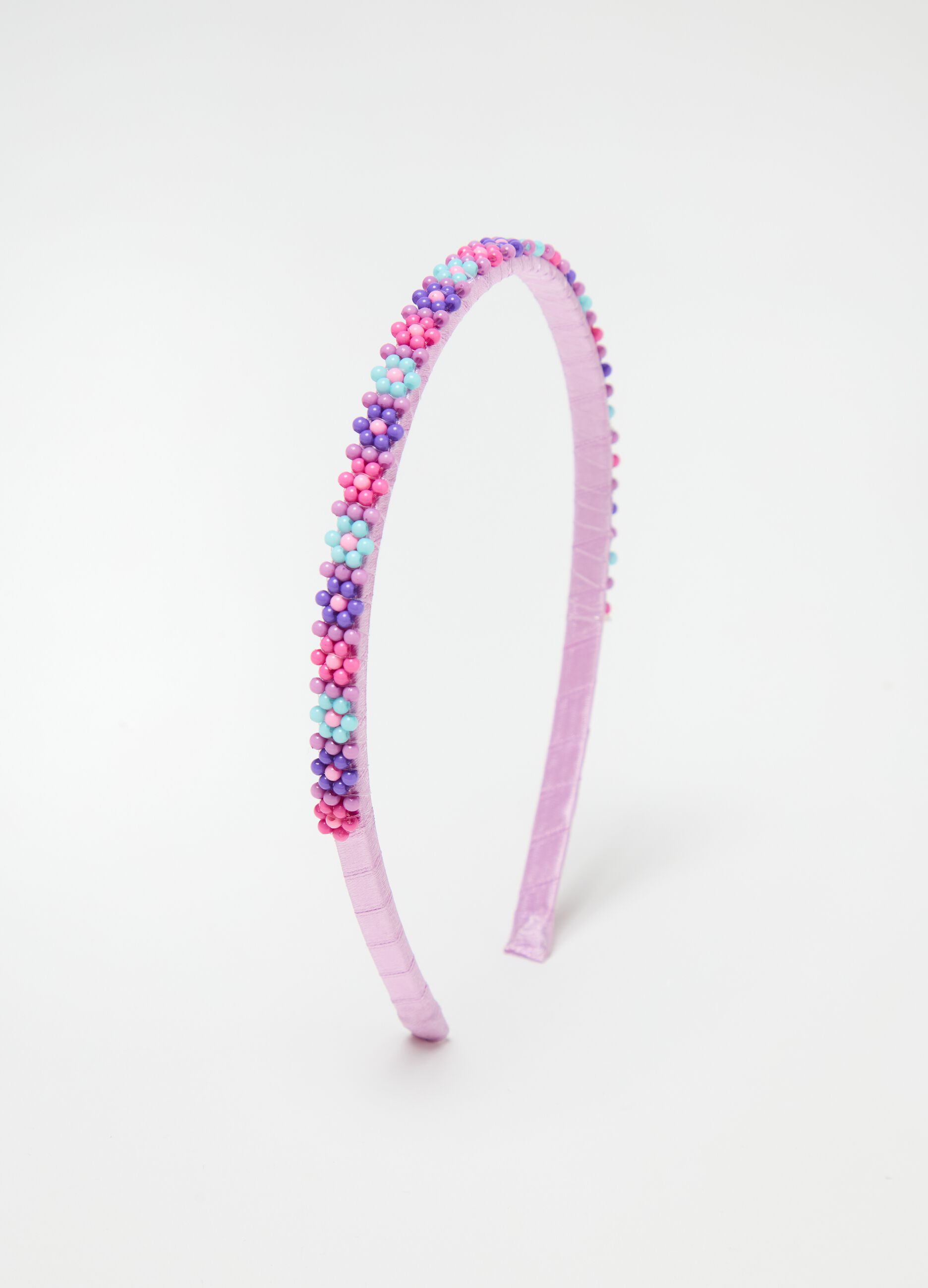 Alice band with beads