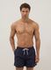 Blue regular-fit swim shorts with drawstring_0