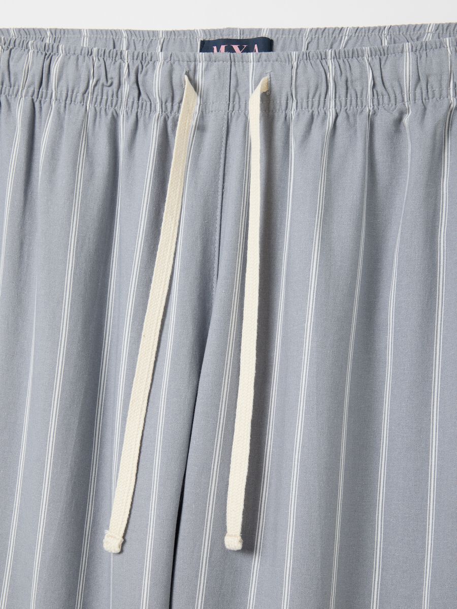 Curvy wide-leg trousers in linen and viscose_5