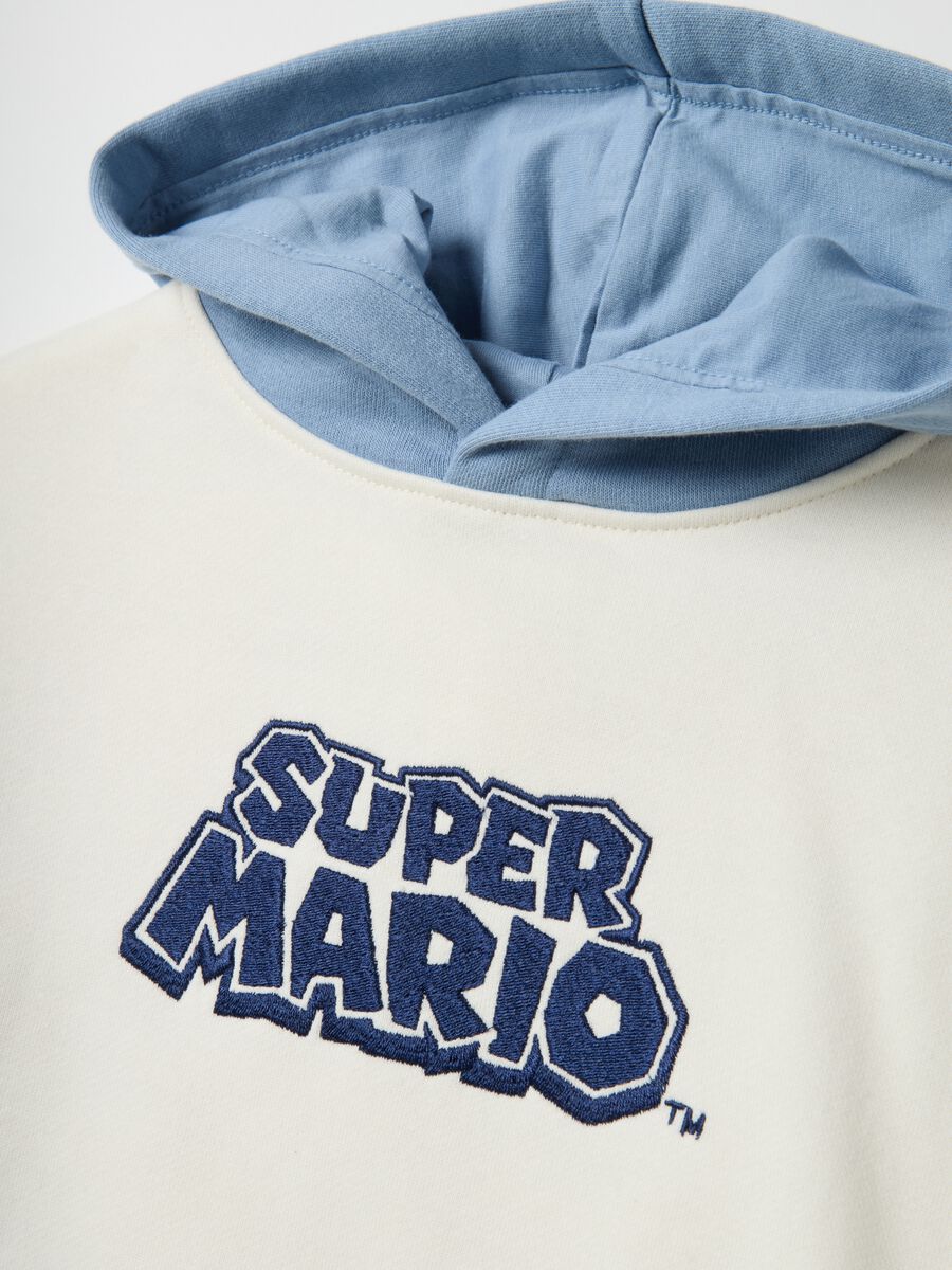 Multicolour Regular Fit Cotton Blend Children's Hoodie Super Mario_2