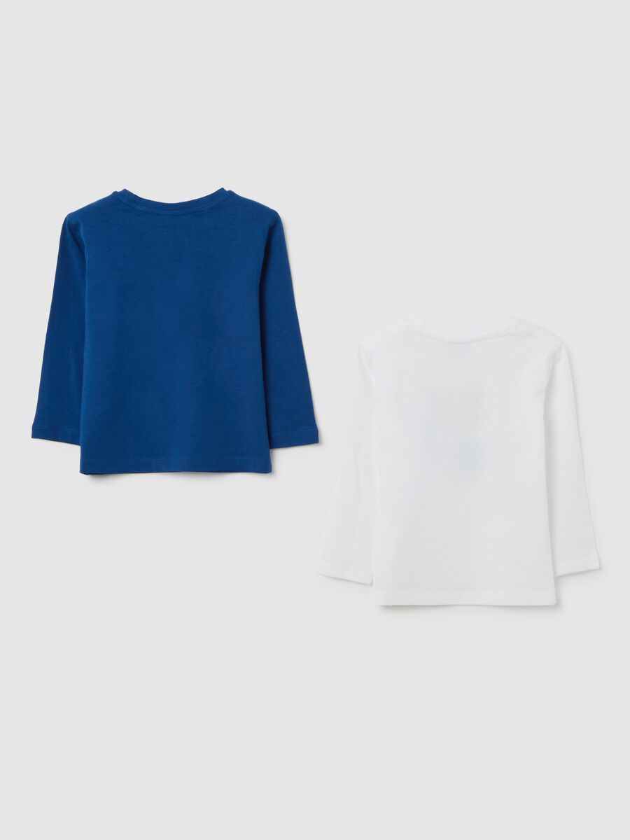Set of blue and white long-sleeve cotton t-shirts_1