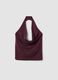 Top halter viola in tessuto elasticizzato regular fit_4