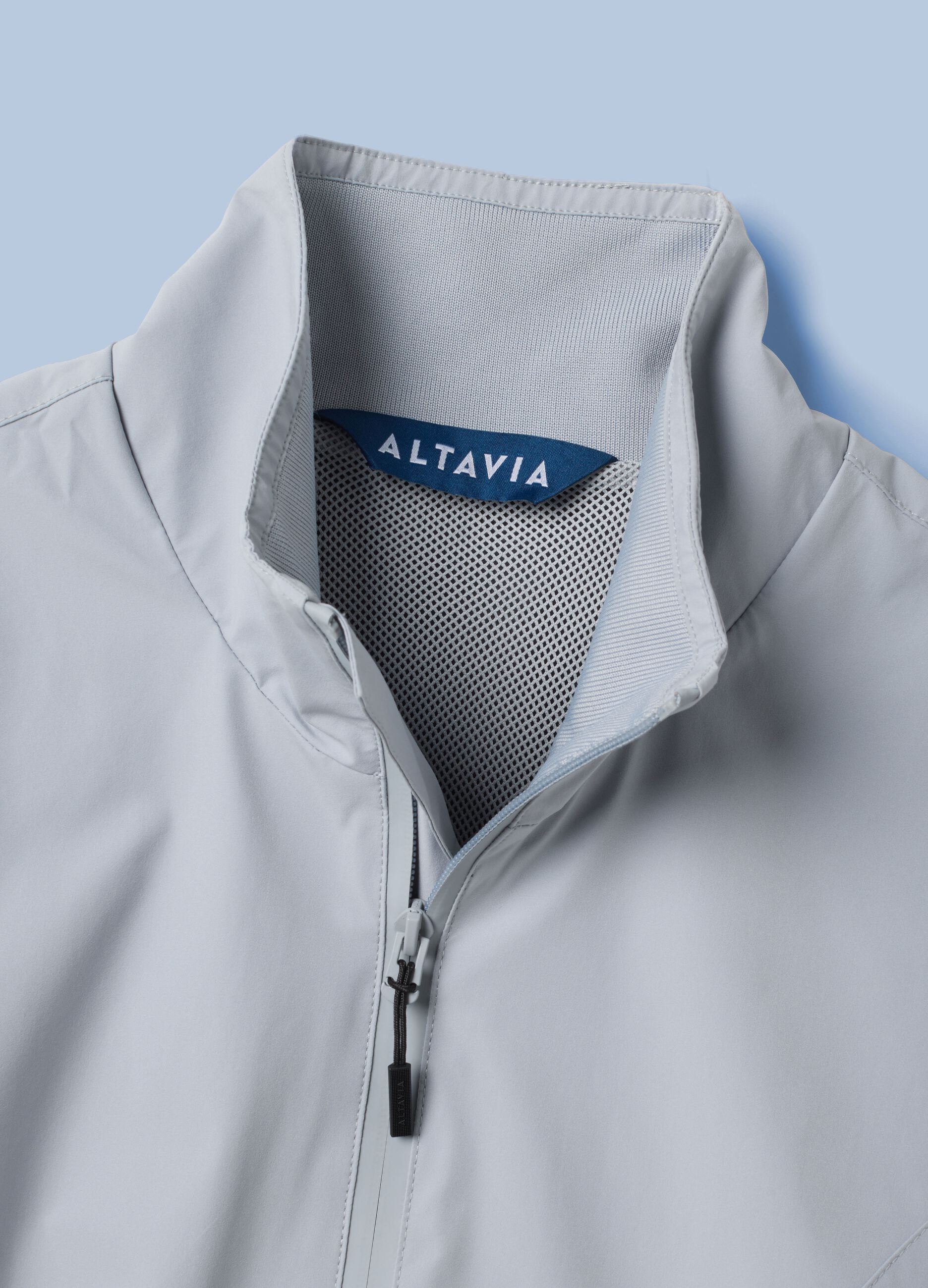 ALTAVIA SAILING grey windbreaker sports jacket with zip