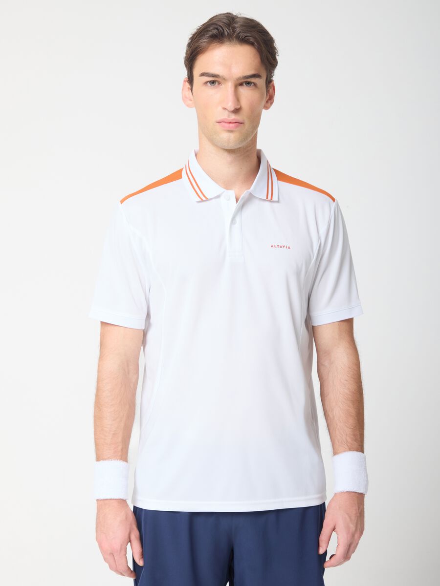 ALTAVIA COURT Short Sleeve Piqué Polo_1