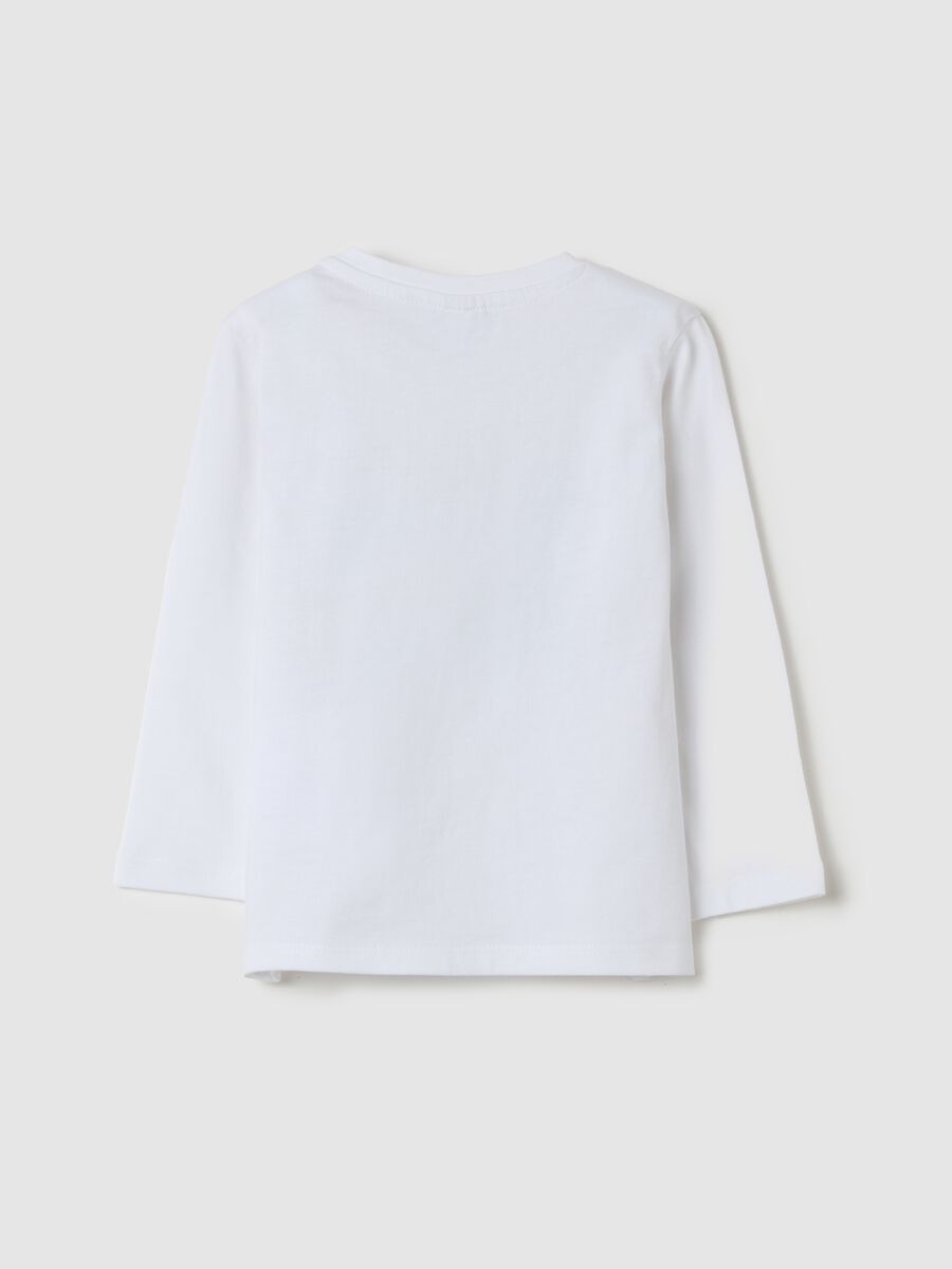 Long-sleeved T-shirt with "Part of a great Team" print_1