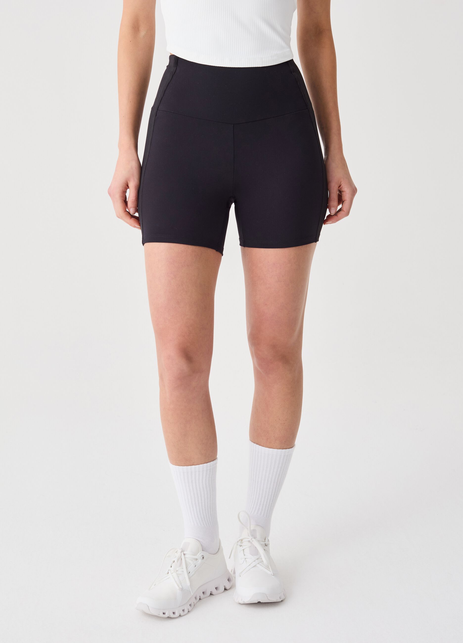 Shorts ciclista in tessuto tecnico ALTAVIA STUDIO