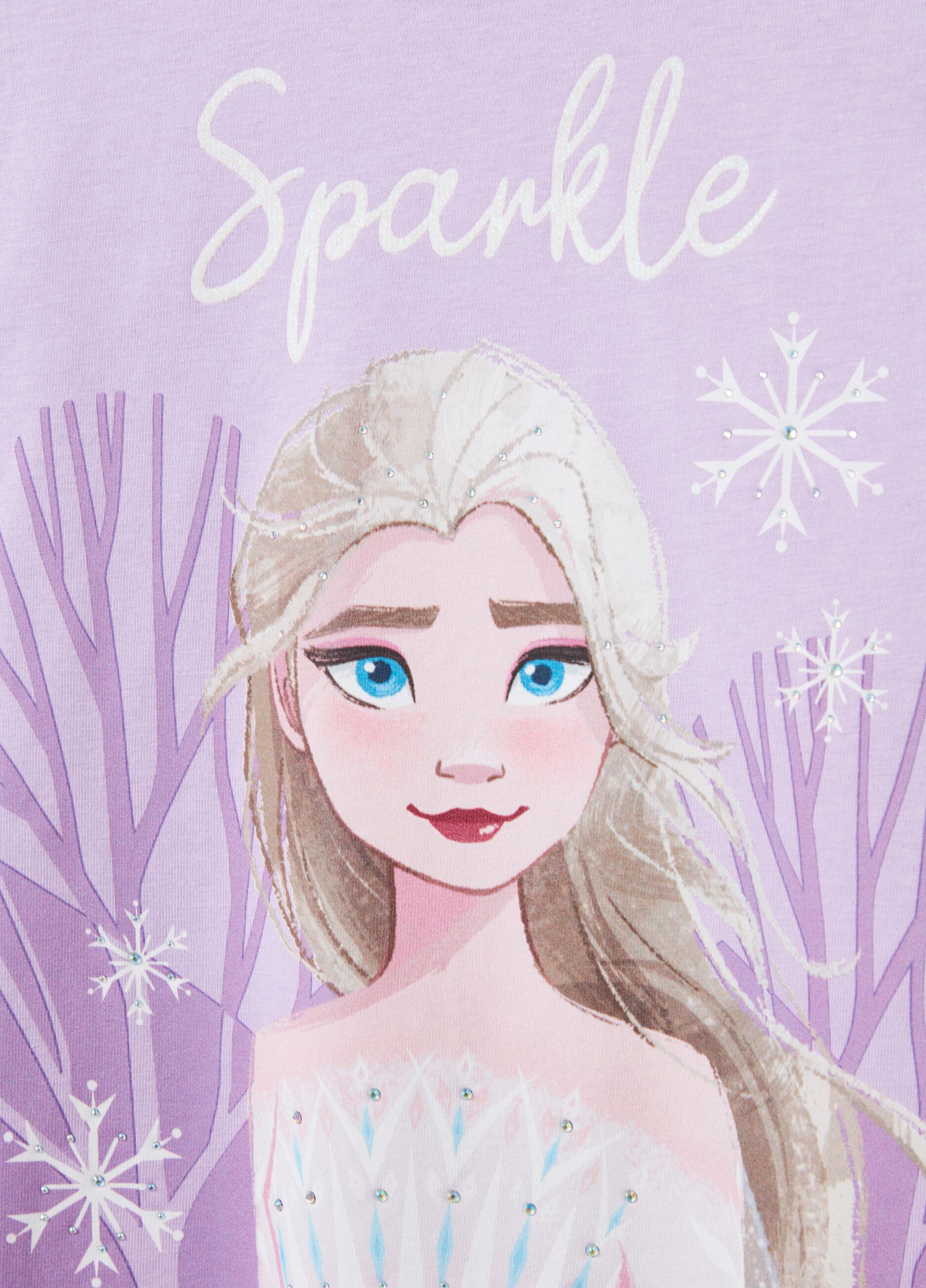 T-shirt maniche lunghe stampa Frozen_2