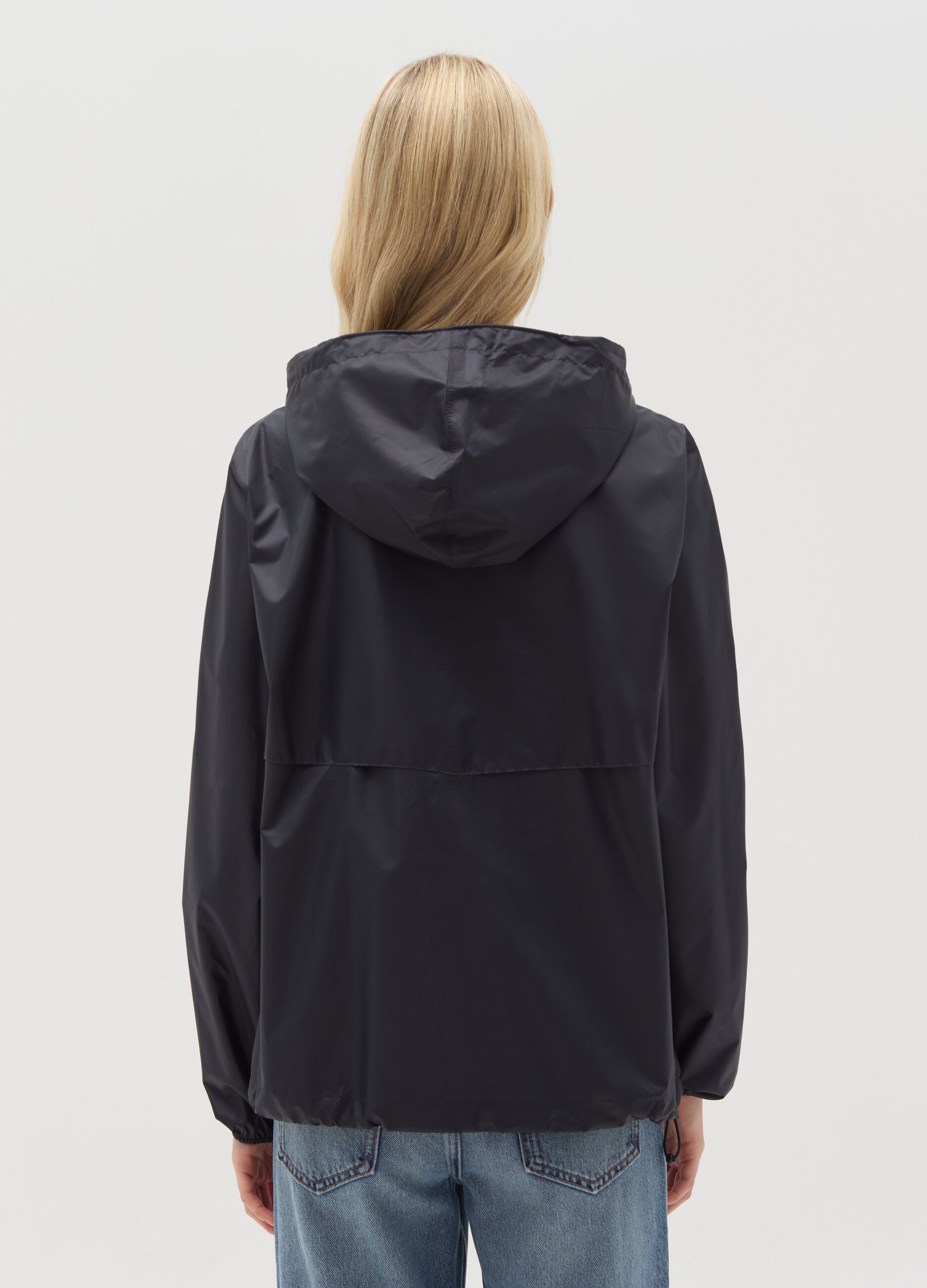 Giacca impermeabile full-zip