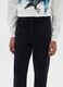Boys' black pure cotton jogger trousers - regular fit_2