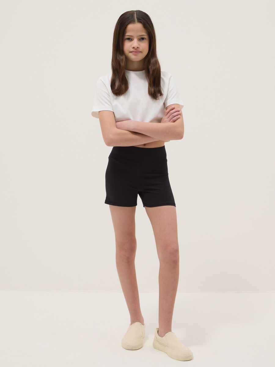 Set in puro cotone multicolor da ragazza regular fit_0