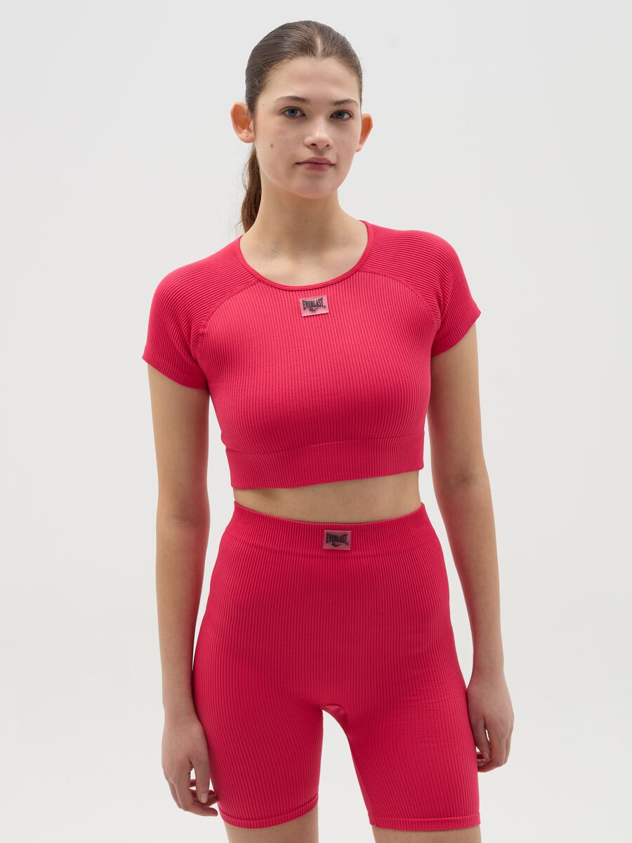Ribbed crop T-shirt_0