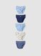 Multipack di cinque slip in puro cotone organico con fantasia Mickey & Friends_0
