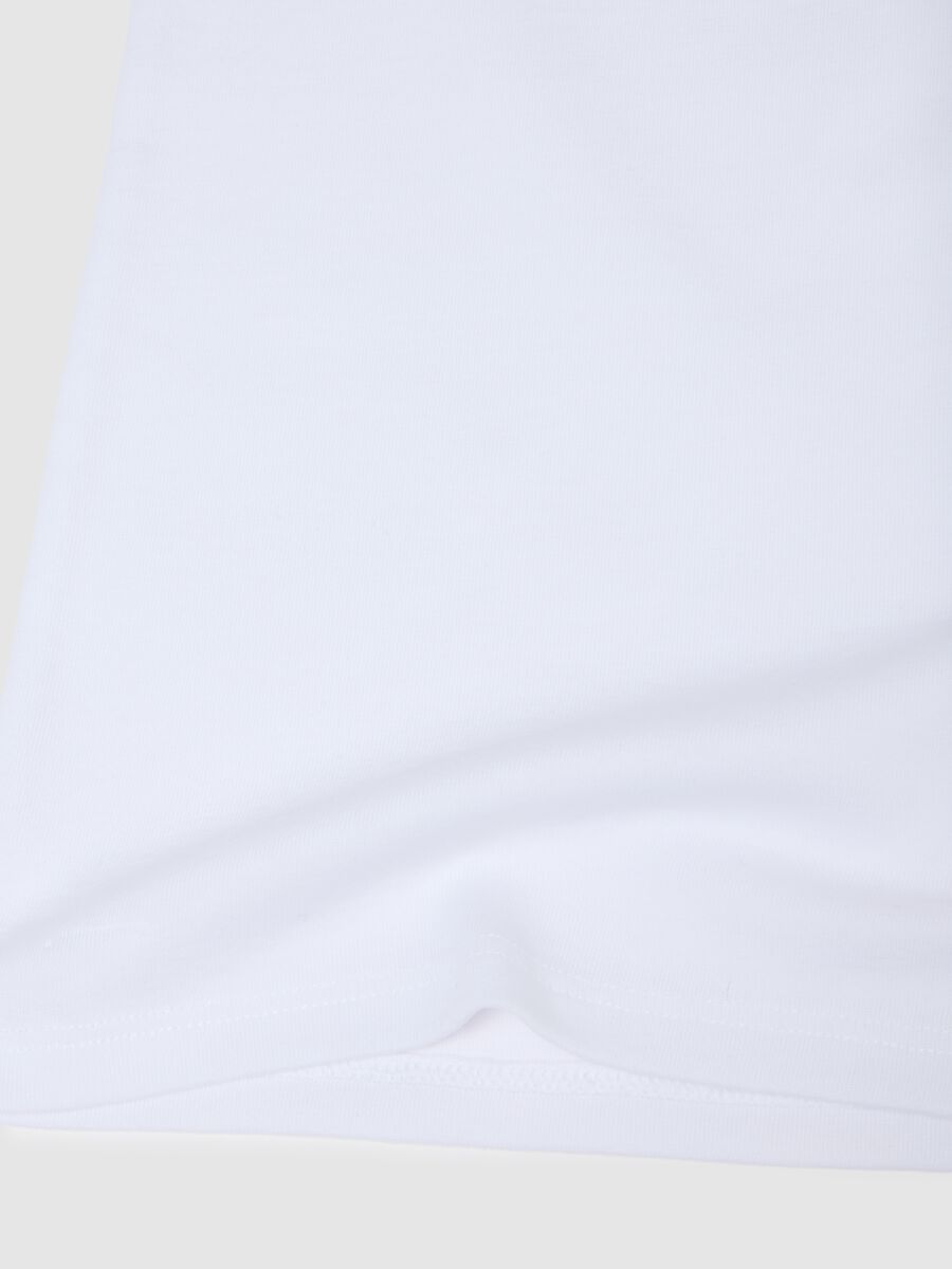 Two-pack of multicolored pure cotton vests for boys in regular fit_2