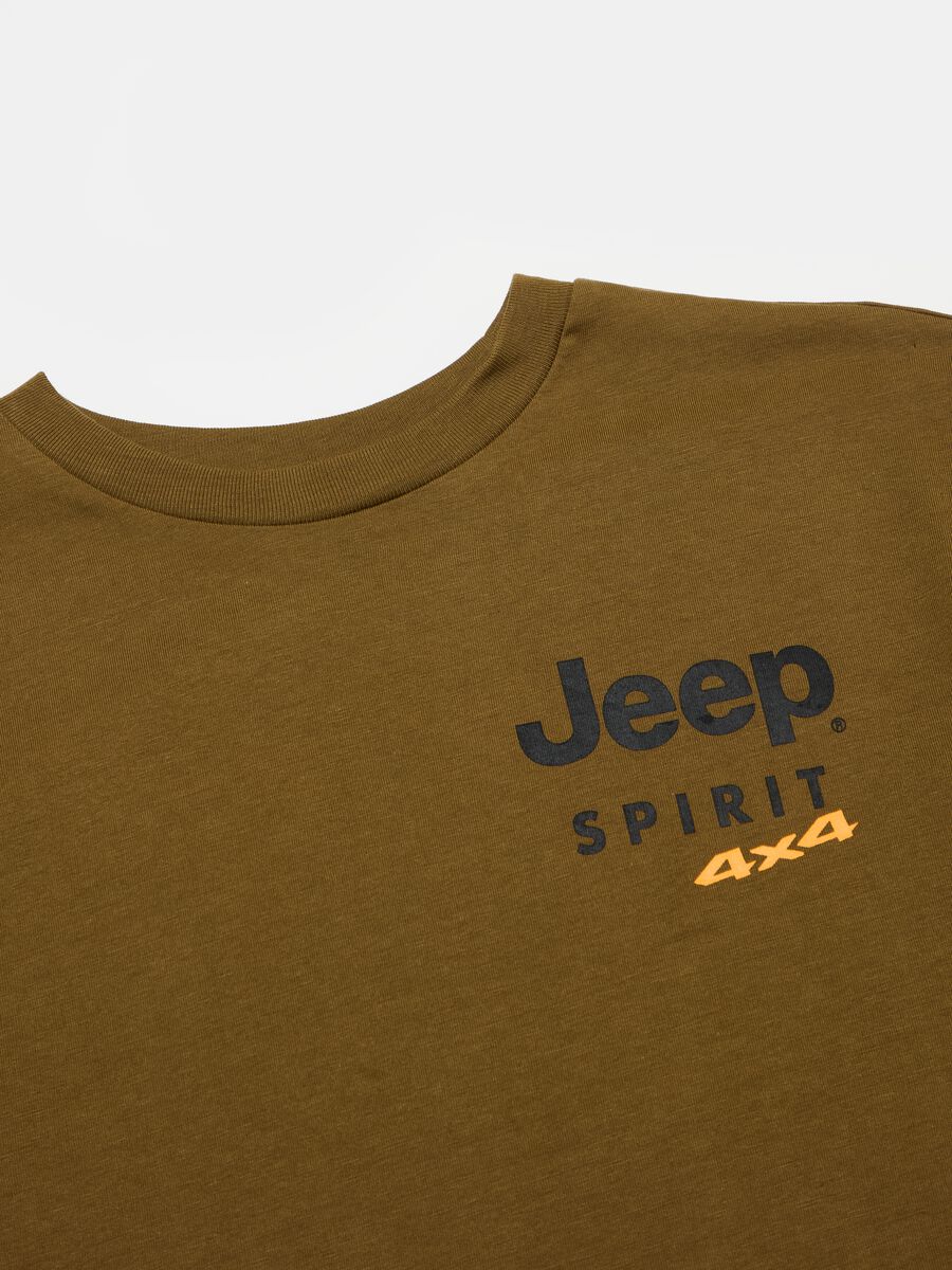 Cotton T-shirt with Jeep print_2
